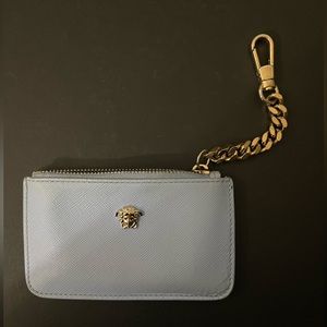 Versace coin bag with chain